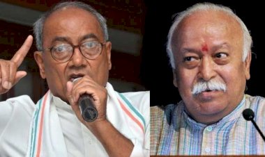 पूर्व मुख्यमंत्री दिग्विजय सिंह का आरोप — हिंदू धर्म की तुलना RSS से कर मोहन भागवत ने किया सनातन का अपमान, देश से मांगें माफी