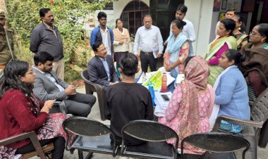 विशेष प्रगाढ़ पुनरीक्षण अभियान (SIR-2026) का जिलाधिकारी ने किया स्थलीय निरीक्षण