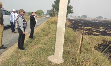 पराली जलाना पूर्णतः प्रतिबंधित : जनपद में तीन किसानों सहित लापरवाह कर्मचारियों पर भी कार्रवाई,   प्रवर्तन टीम ने मौके पर पकड़कर किसानों को सौंपा पुलिस के हवाले, लेखपाल व ग्राम पंचायत अधिकारी पर भी की गई कार्यवाही।