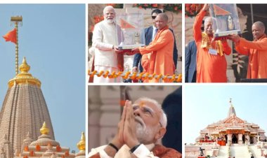 सदियों के घाव आज भर रहे हैं’, राम मंदिर से बोले पीएम मोदी- यज्ञ की पूर्णाहुति है - आज पूरी दुनिया हुई राममय