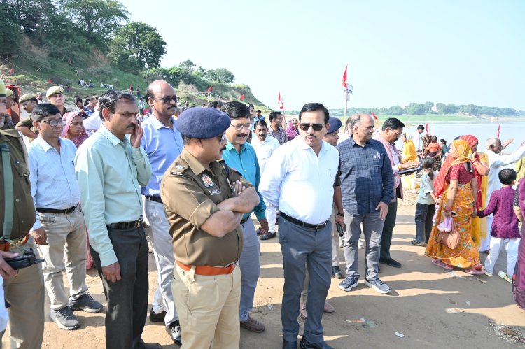 पंचनद पर उमड़ा आस्था का सैलाब, हजारों श्रद्धालुओं ने लगाई पवित्र डुबकी,   जिलाधिकारी राजेश कुमार पाण्डेय व पुलिस अधीक्षक डॉ. दुर्गेश कुमार ने किया व्यवस्थाओं का निरीक्षण