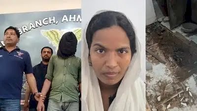 पति की हत्या कर किचन में गाड़ दिया शव,क्राइम ब्रांच ने खोदकर निकाले अवशेष; अहमदाबाद में खौफनाक वारदात का खुलासा