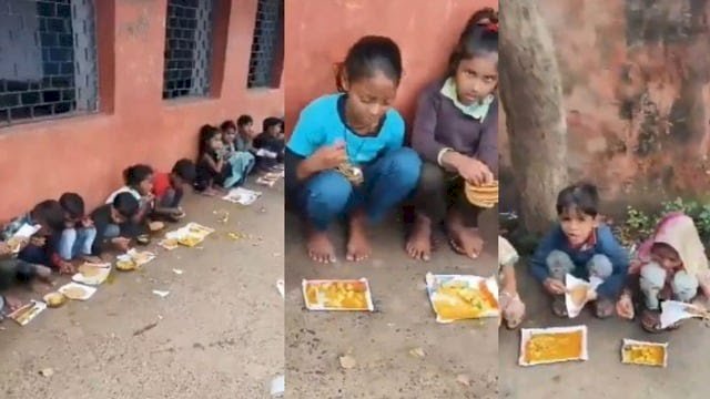 एमपी में रद्दी अखबार पर परोसा गया मिड-डे मील  कुप्रबंधन पर राहुल गांधी का हमला — बोले, “बच्चों की थाली तक लूट ली गई”