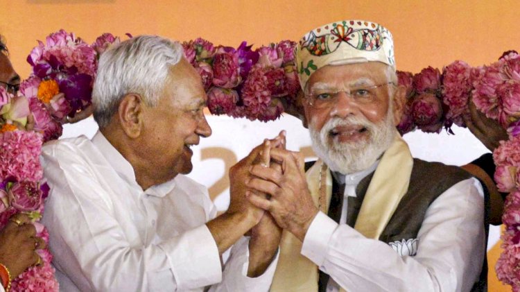 बिहार में चला पीएम मोदी का जादू,दिल्ली  में जीत का जश्न मनाएगी भाजपा: PM  शाम 6 बजे BJP हेडक्वार्टर पहुंचेंगे; जून 2024 के बाद 5वां विक्ट्री सेलिब्रेशन