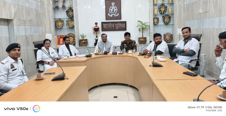 यातायात जागरूकता कार्यक्रम में दी गई सड़क सुरक्षा और प्राथमिक उपचार की जानकारी,  स्वास्थ्य विभाग की टीम और यातायात पुलिस ने साझा किए जरूरी टिप्स