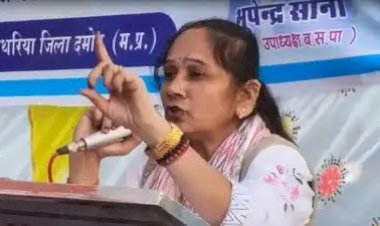 पूर्व विधायक रामबाई  के बिगड़े बोल,साधु संतो को कहा साला,भगवान से बात होती है, बम कहां फूटेगा 'साला' एक भी नहीं बताता