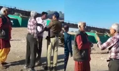 IAS ने युवक को जड़े थप्पड़ :नरसिंहपुर में पुजारी से कहा- तुम्हें रेत में गड़वा दूंगा; नर्मदा घाट पर पेशाब करने से नाराज थे