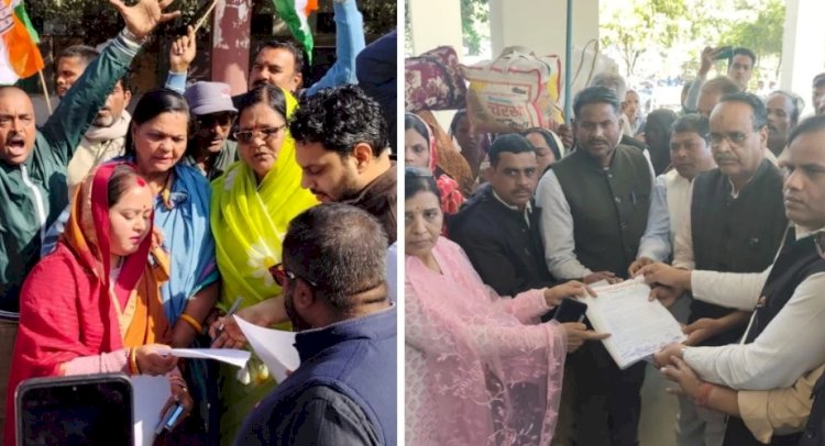 BJP मंत्री प्रतिमा बागरी की नेम प्लेट पर कालिख पोती; आवास में घुसे कांग्रेस कार्यकर्ता,इस्तीफे की मांग तेज