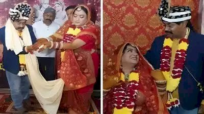 पूर्व मंत्री दीपक जोशी फिर सुर्खियों में आये, जोशी की 20 साल छोटी कांग्रेस नेत्री से चौथी शादी की तस्वीरें वायरल, सोमवार को देंगे जवाब