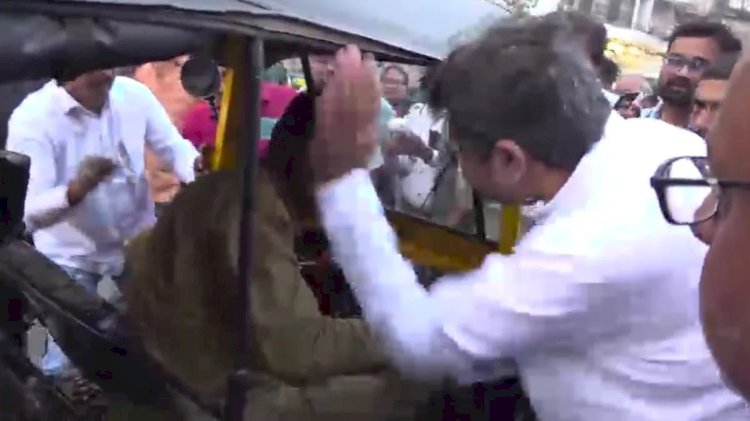 BJP विधायक ने खोया आपा; ऑटो ड्राइवर पर जमकर बरसाए थप्पड़, शाह के खिलाफ कार्रवाई की उठी मांग