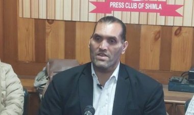 द ग्रेट खली बोले-राजस्व विभाग में चरम पर भ्रष्टाचार:पिता की खरीदी जमीन हड़पी, SDM पर मिलीभगत का आरोप, द ग्रेट खली ने सीएम सुखविंदर सिंह सुक्खू से मांगी मदद