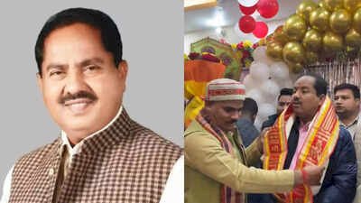 मंत्री के साथ बैठक के दौरान BJP विधायक श्याम बिहारी लाल को आया हार्ट अटैक, निधन