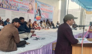 सामाजिक प्रपंचों के खिलाफ है संत शिरोमणि रविदास जी का दर्शन - केपी सिंह,  सामाजिक चेतना के अग्रदूत है संत रविदास- बृजलाल खाबरी 