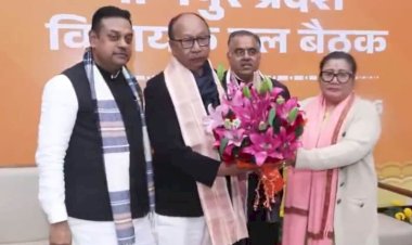 मणिपुर के नए मुख्यमंत्री होंगे युमनाम खेमचंद सिंह , राज्य से एक साल बाद हटेगा राष्ट्रपति शासन, बीजेपी विधायक दल के नेता चुने गए