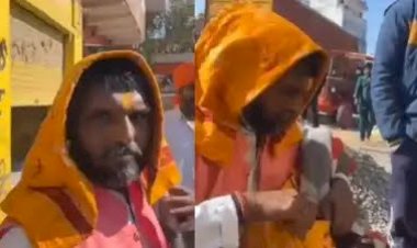 साधुओं को पीटा, बाल खींचे-जमीन पर पटका,भीख मांग रहे दो साधुओं से पहले मांगा हिंदू होने का सबूत, फिर जमकर की पिटाई-वीडियो वायरल