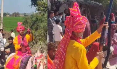 कांग्रेस विधायक बाबू जंडेल और उनके बेटे ने शिव बारात में की हर्ष फायरिंग, वीडियो हो रहा वायरल, पुलिस करेगी कार्रवाई?