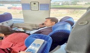 टीआई पर बैंककर्मी को पिटवाने और जबरन राजीनामा कराने का आरोप,वंदे भारत में सीट को लेकर हुआ विवाद