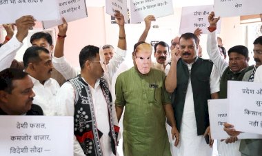 विधानसभा में लाड़ली बहना के सवाल पर विपक्ष का वॉकआउट, कानून-व्यवस्था पर गरमाया सदन, विपक्ष ने किया प्रदर्शन