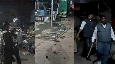 मंदिर-मस्जिद को लेकर जबलपुर में बवाल!मंदिर से घसीटकर पीटने के आरोप, पथराव के बाद 49 गिरफ्तार, कर्फ्यू जैसे हालात