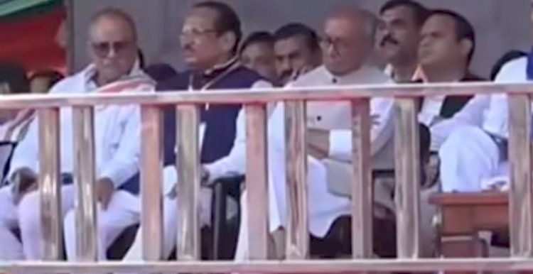 दिग्विजय सिंह ने तोड़ी अपनी ही कसम, राहुल के साथ साझा किया मंच