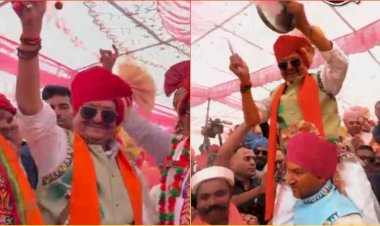 कंधे पर बैठकर नाचे मंत्री कैलाश विजयवर्गीय , भगोरिया का वीडियो वायरल, कैबिनेट बैठक छोड़ने पर गरमाई MP की राजनीति