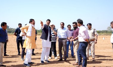 CM मोहन यादव 11 मार्च को करेंगे ज्ञानवीर यूनिवर्सिटी का उद्घाटन, सागर में लगेगा बड़ा रोजगार मेला,मंत्री गोविंद सिंह राजपूत ने अधिकारियों के साथ कार्यक्रम स्थल और हेलीपैड का किया निरीक्षण