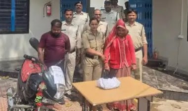 पत्नी ने प्रेमी संग रची पति की हत्या की साजिश, 72 घंटे बाद पुलिस ने किया खुलासा,अवैध संबंधों के बीच आ रहा था पति, पत्थर से कुचलकर मार डाला