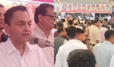 नकुल नाथ के सामने भिड़े कांग्रेस कार्यकर्ता, दो गुटों में झूमाझपटी; पुलिस ने संभाला मोर्चा, Video वायरल