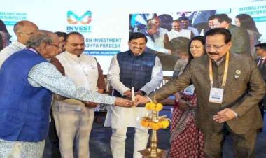 राजस्थान-MP जुड़वां भाई जैसे: जयपुर में मोहन यादव बोले—रोटी-बाटी और पानी का गहरा रिश्ता, निवेशकों को दिया ‘पधारो मध्य प्रदेश’ न्योता