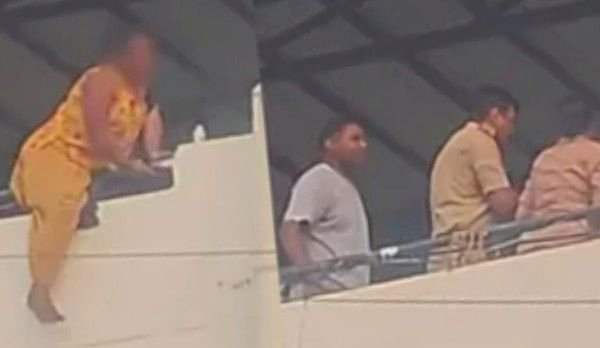 हाईवोल्टेज ड्रामा : एसपी ऑफिस की छत पर महिला का हंगामा: कूदने की धमकी, जहर पीने की आशंका; रेस्क्यू के बाद ICU में भर्ती