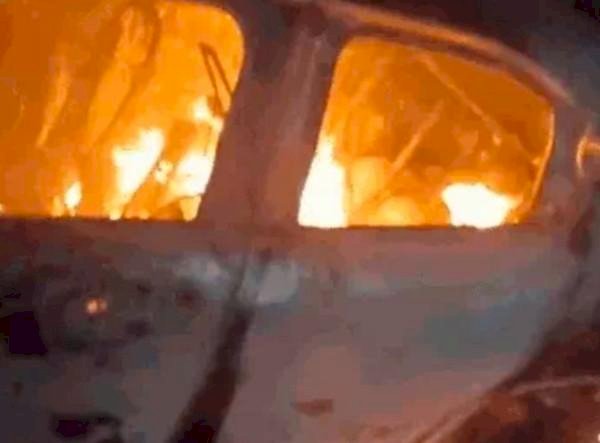 कार में लगी भीषण आग, डॉक्टर की पत्नी की जिंदा जलकर मौत; मायके पक्ष ने जताया हत्या का शक