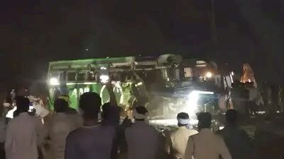 CM  के कार्यक्रम से लौट रही बस हादसे का शिकार: 10 की मौत, 31 से ज्यादा घायल, एक यात्री का हाथ कटा