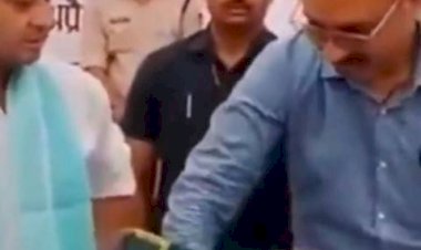 कलेक्टर पर भड़के केंद्रीय मंत्री ज्योतिरादित्य सिंधिया, जनसुनवाई में लगाई सख्त फटकार:बोले -“ये कागज नहीं, लोगों की उम्मीदें हैं”