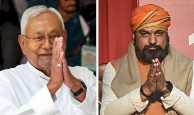 नीतीश ने भंग की कैबिनेट, कुछ देर में सौपेंगे अपना इस्तीफा-बिहार के नए 'चौधरी' होंगे सम्राट?