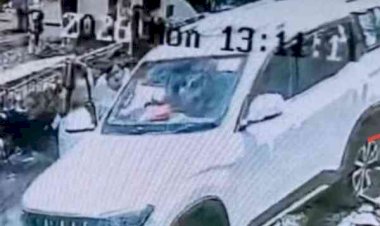 BJP विधायक बृजबिहारी की बेटी ने युवक पर बरसाए जूते, घटना CCTV में कैद, सत्ता का रौब या गुस्सा?