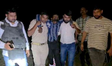 बदमाशों से पुलिस की मुठभेड़,तीन बदमाश गिरफ्तार,तीनों के पैर में लगी गोली