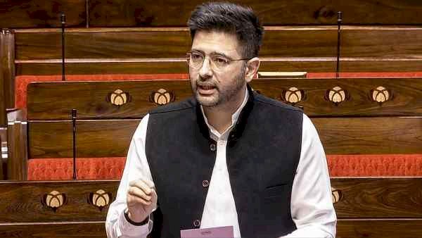 AAP ने राज्यसभा में छीना राघव चड्डा से डिप्टी लीडर पद :कहा- सदन में वे पार्टी की तरफ से नहीं बोलेंगे; 2028 तक राज्यसभा सांसद रहेंगे
