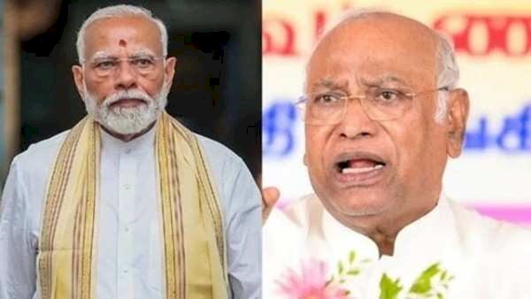 कांग्रेस अध्यक्ष मल्लिकार्जुन खरगे की मुश्किलें बढ़ी -पीएम मोदी को आतंकवादी कह बुरे फंसे  खरगे, चुनाव आयोग ने लिया ऐक्शन,कारण बताओ नोटिस जारी