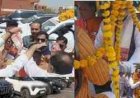 PM की अपील का बीजेपी नेताओं पर ही असर नहीं: 200 गाड़ियों के काफिले के साथ पदभार ग्रहण करने पहुंचे पाठ्यपुस्तक निगम अध्यक्ष, राजधानी में लगा जाम