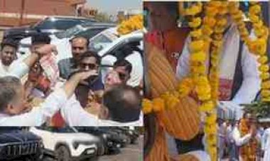 PM की अपील का बीजेपी नेताओं पर ही असर नहीं: 200 गाड़ियों के काफिले के साथ पदभार ग्रहण करने पहुंचे पाठ्यपुस्तक निगम अध्यक्ष, राजधानी में लगा जाम