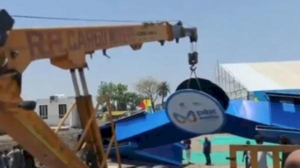 सीएम मोहन यादव के पहुंचने से पहले बड़ा हादसा टला, IPEC स्थल का गेट गिरा-इंदौर-पीथमपुर इकोनॉमिक कॉरिडोर की सौगात, मप्र में खुलेंगे रोजगार के अवसर