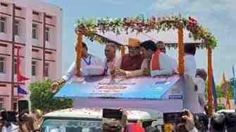 सीएम मोहन यादव की महासौगात,शुजालपुर में  349 करोड़ के कार्यों का किया भूमिपूजन और लोकार्पण,हेलिपैड से कार्यक्रम स्थल तक बस से पहुंचे