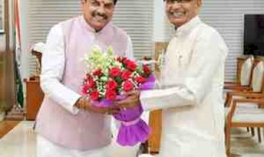 मुख्यमंत्री डॉ. मोहन यादव और केंद्रीय मंत्री शिवराज सिंह चौहान की सौजन्य भेंट, किसान कल्याण और कृषि विकास पर हुई विस्तृत चर्चा
